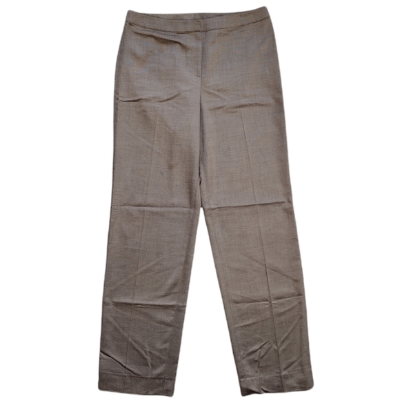 St. John Wool Blend High Rise Trouser Pants - Picture 1 of 10